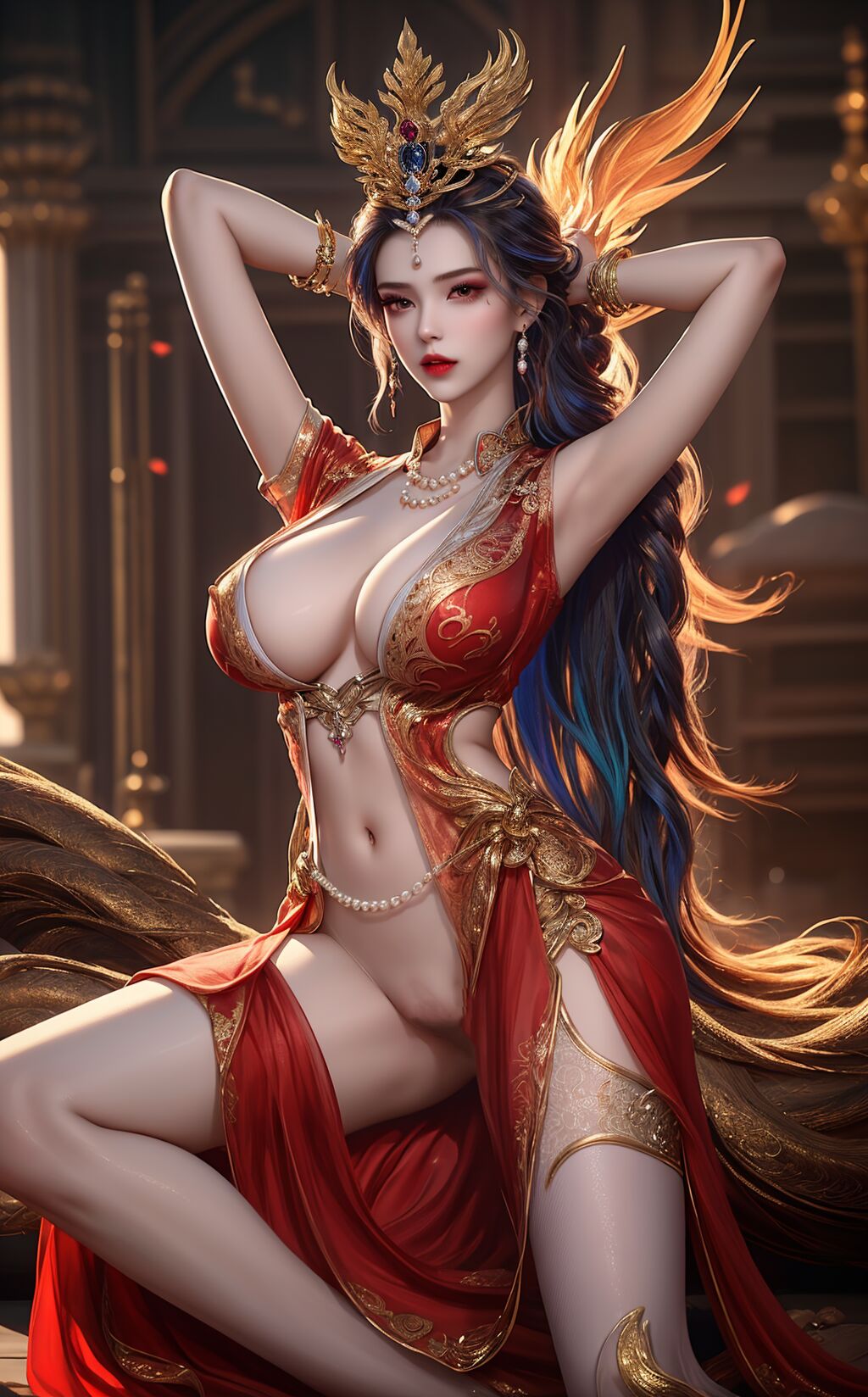 [AI Generated] Douluo Dalu Bibi Dong’s imperial concubine outfit